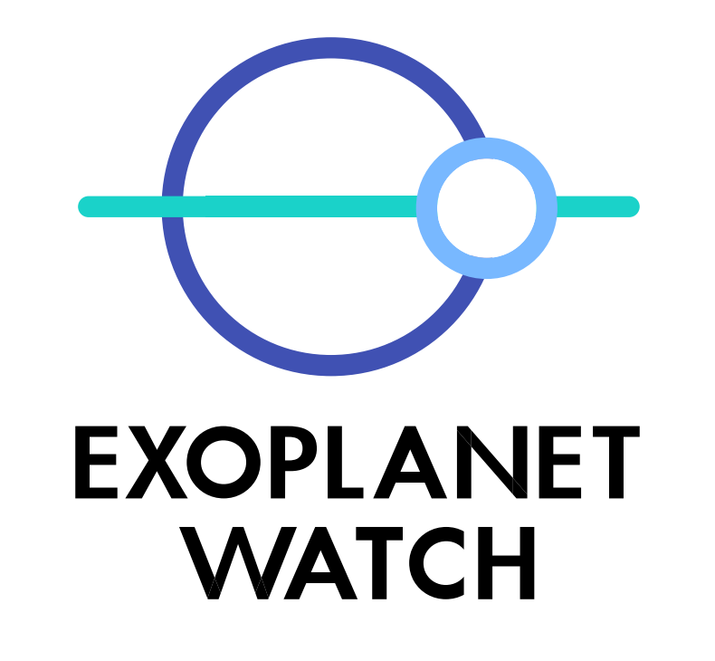 Exoplanet Watch graphic identifier color square